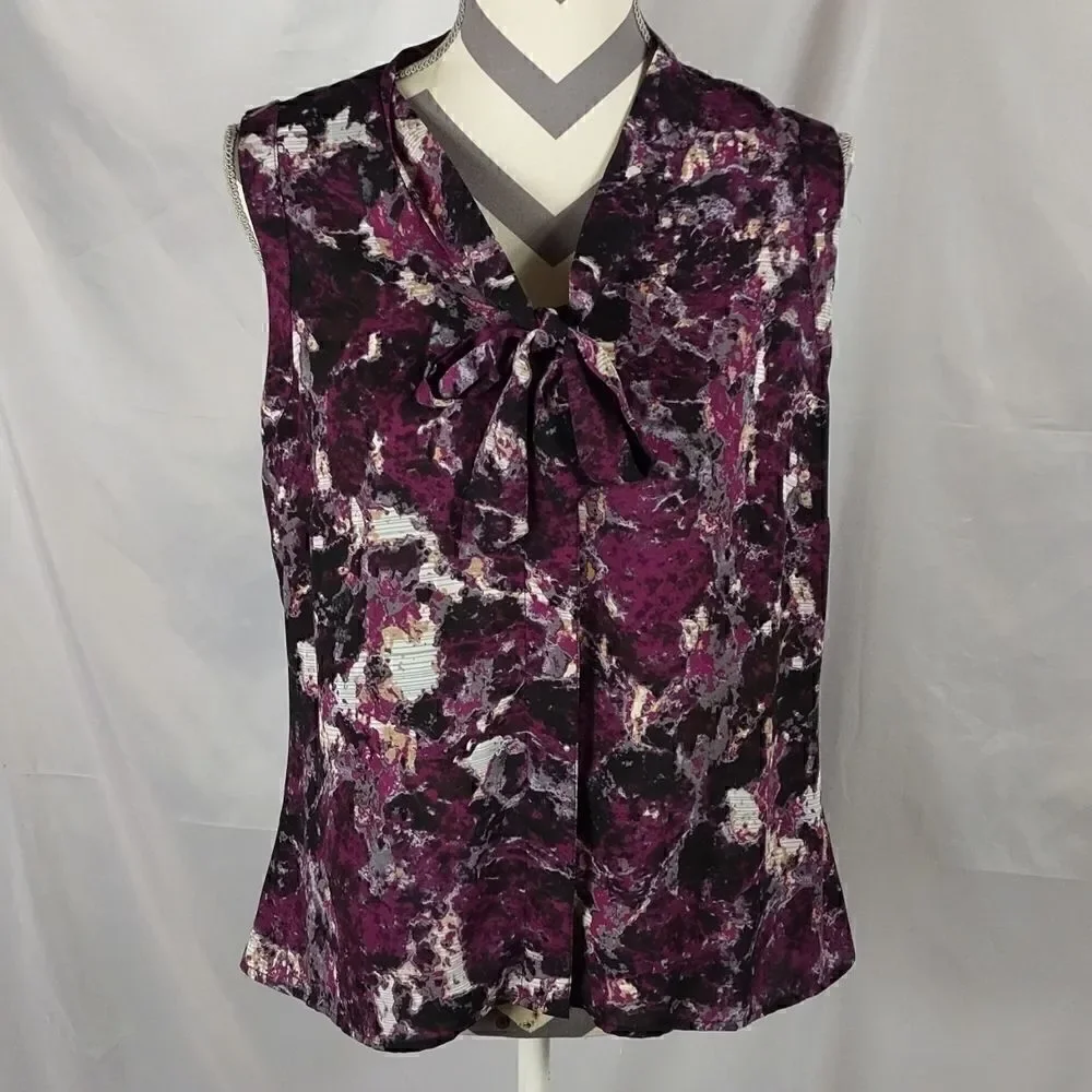 Anne Klein Suit Separates Sleeveless Blouse
